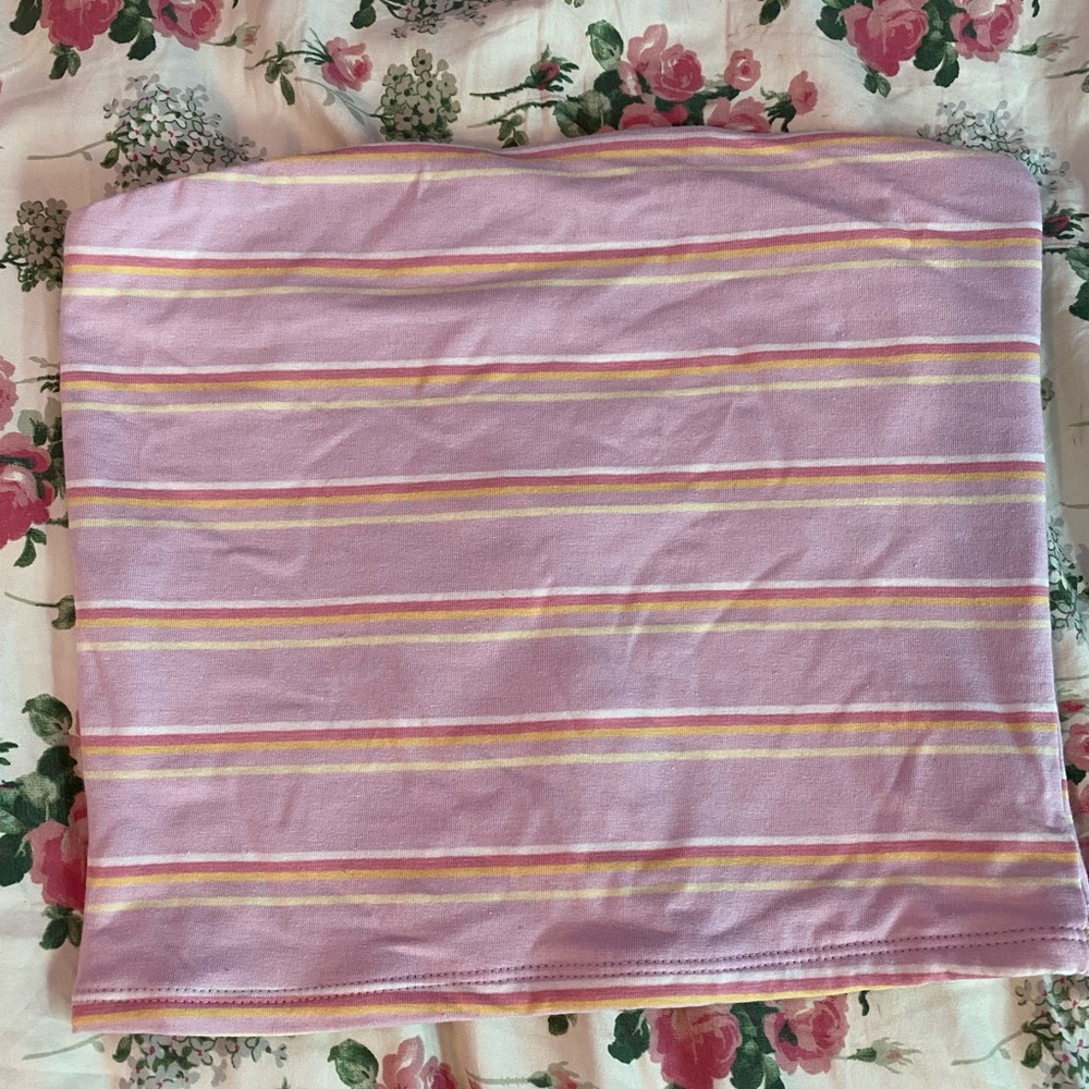 Striped Tube Top